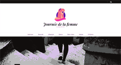 Desktop Screenshot of journeedelafemme.com